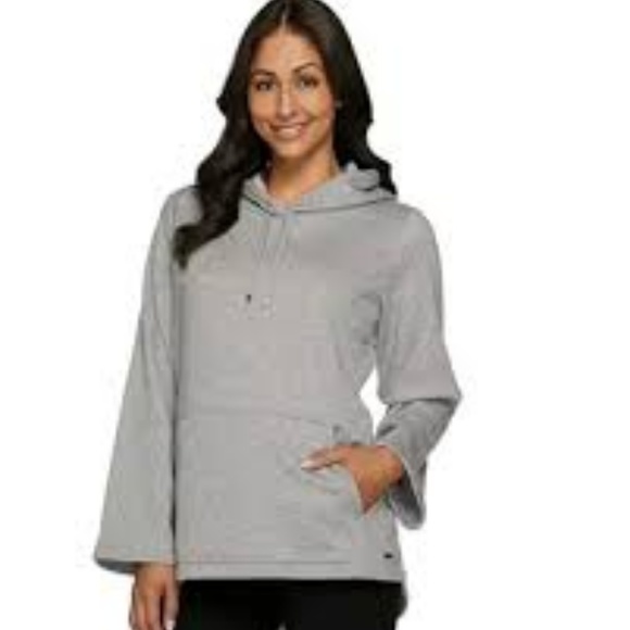 Isaac Mizrahi Live! Hoodie Ladies Size Small Gray - Picture 1 of 8